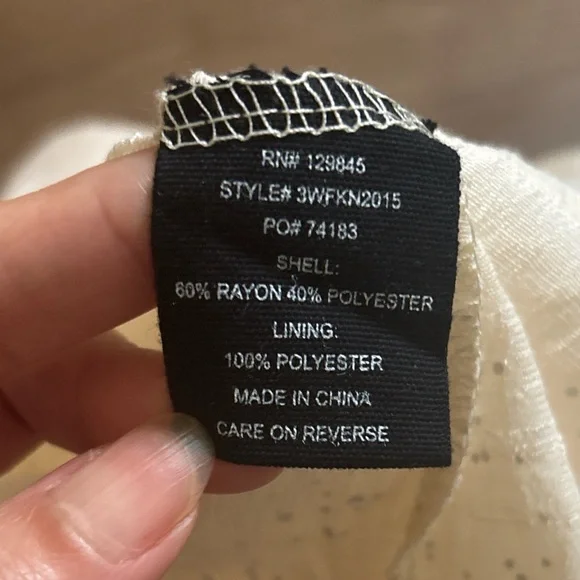 Max + Ash Cream Midi Dress With Gold Dots - Picture 6 of 6